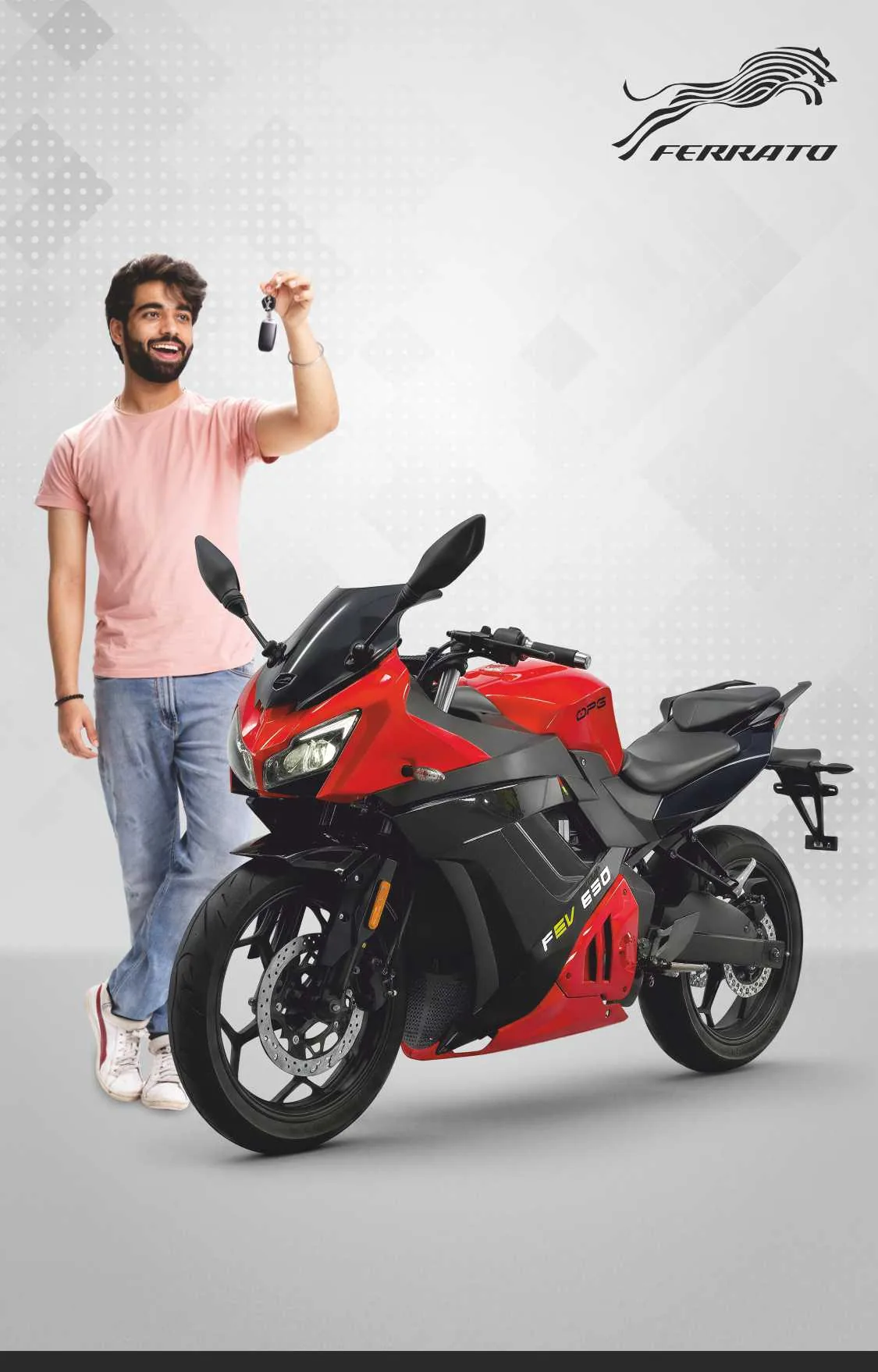 FEV 650 electric sports bike